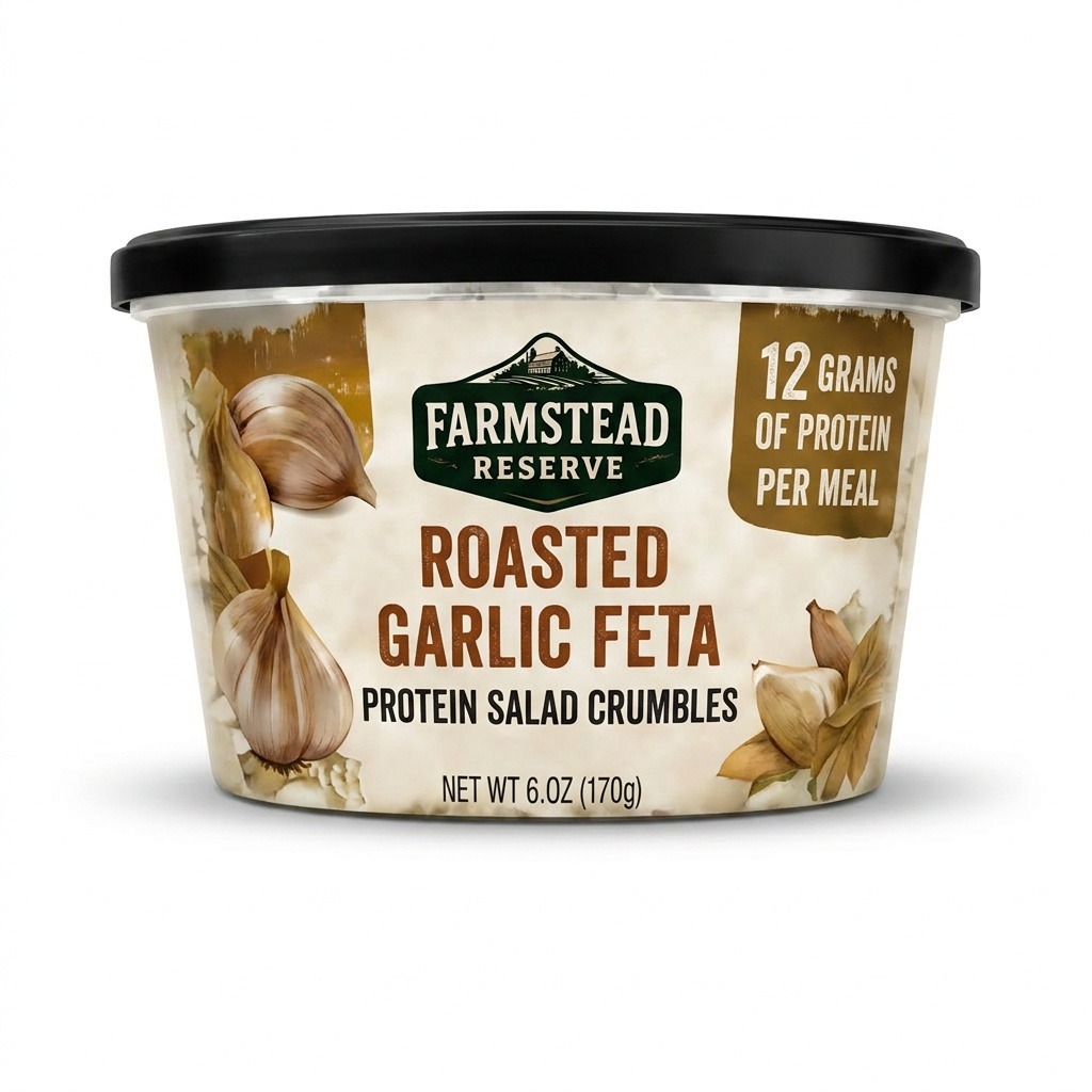 Farmstead Reserve Roasted Garlic Protein Crumble